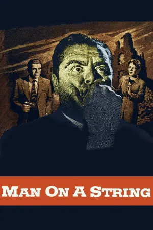 مردی بر روی نخ